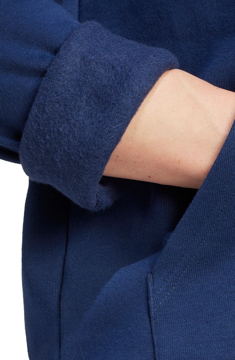 adidas Originals Trefoil Essentials Hoodie, Alternate, color, Night Indigo