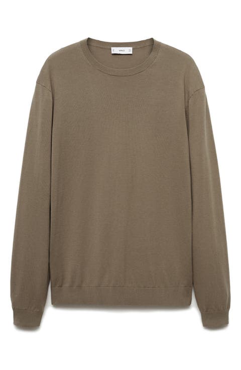 Crewneck Cotton Sweater