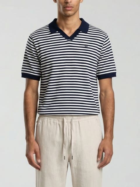 Milton Striped Polo Shirt