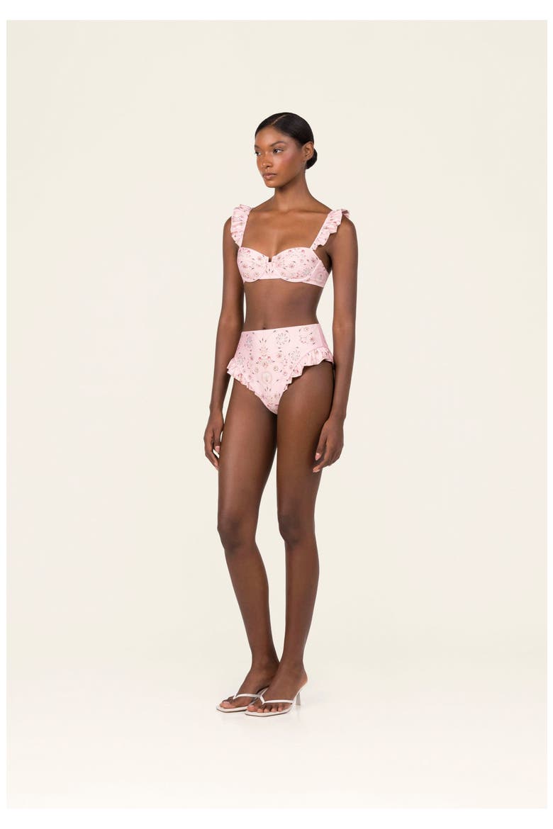 Jengibre Playa Bikini Bottom, Alternate, color, Pink