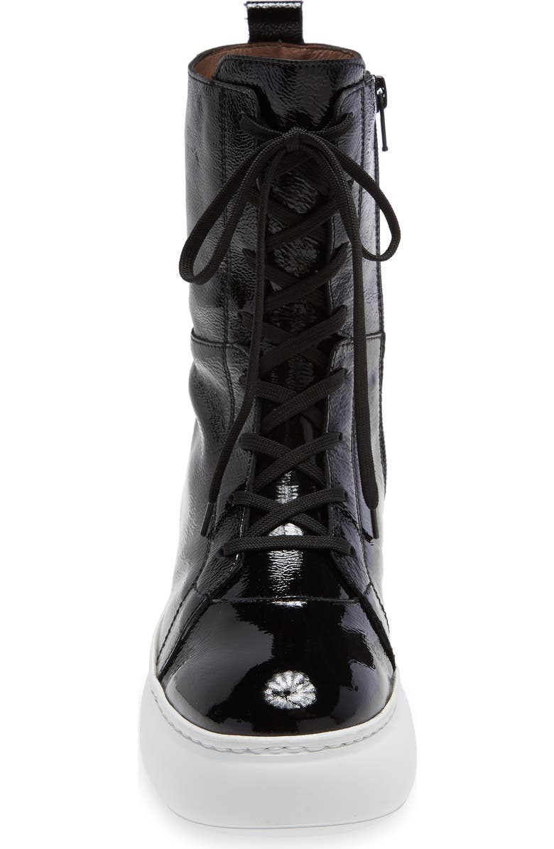 Wonders Leather Boxing Boot, Alternate, color,