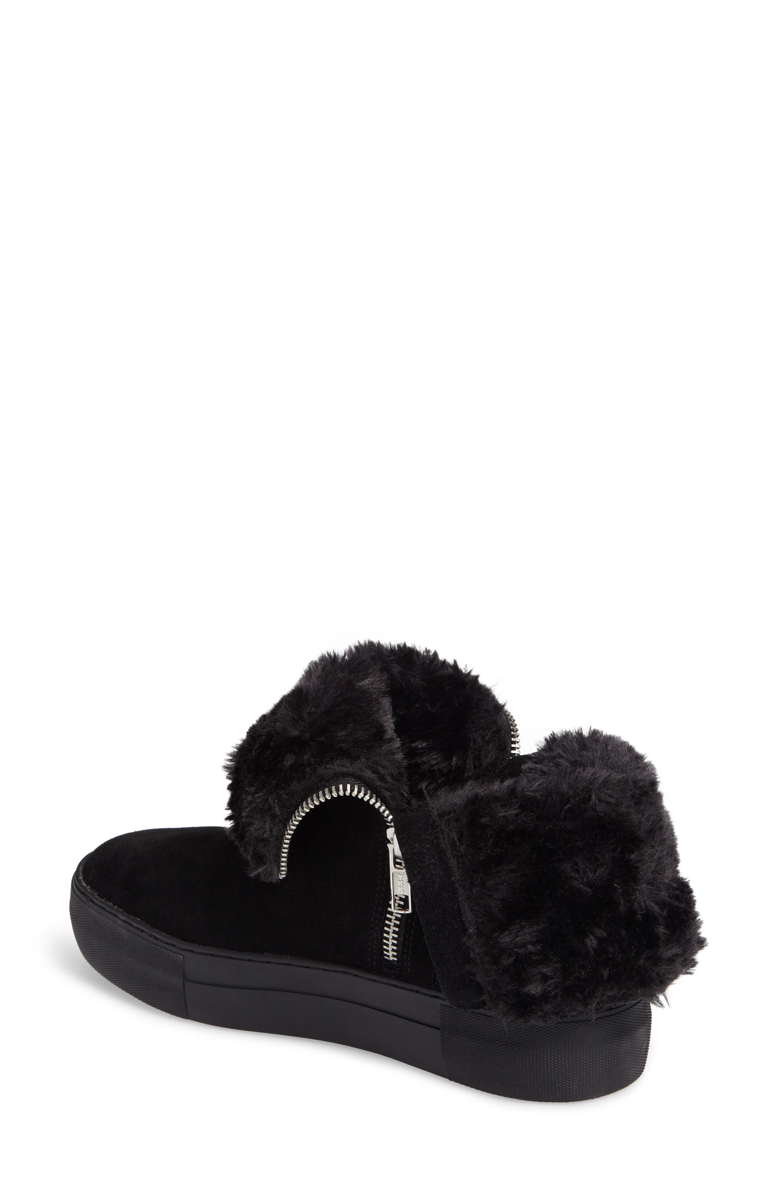 JSlides Allie Faux Fur Lined Platform Boot, Alternate, color, 
