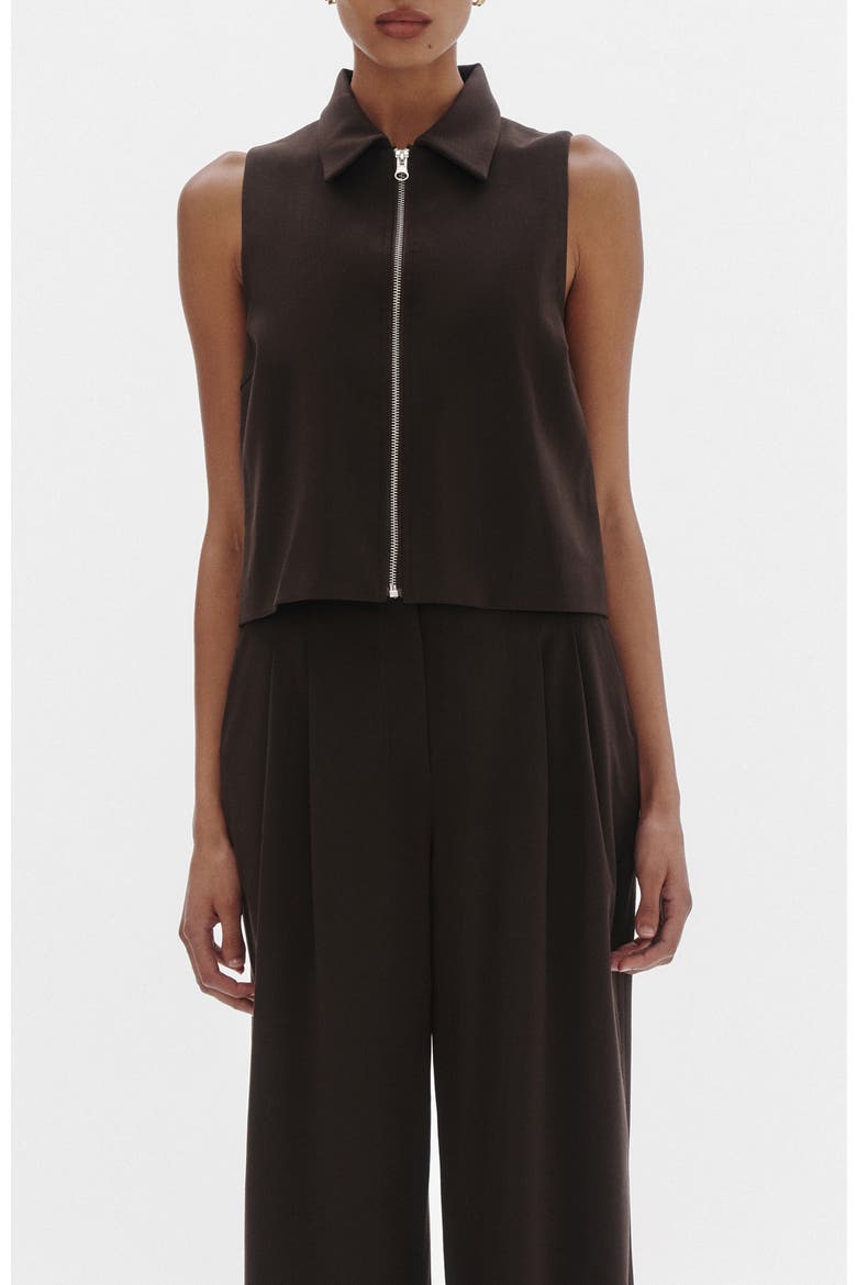 Fosca Vest, Main, color, Espresso