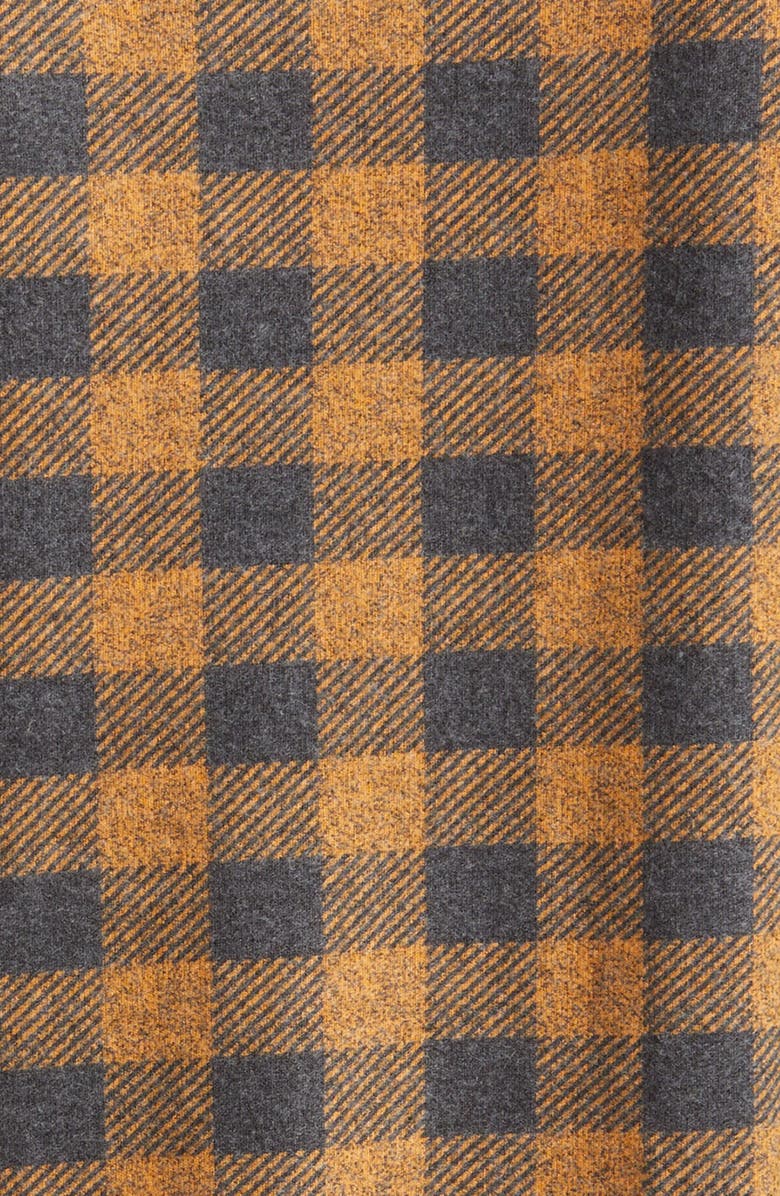 Stone Rose Dry Touch<sup>®</sup> Performance Buffalo Check Flannel Button-Up Shirt, Alternate, color, 