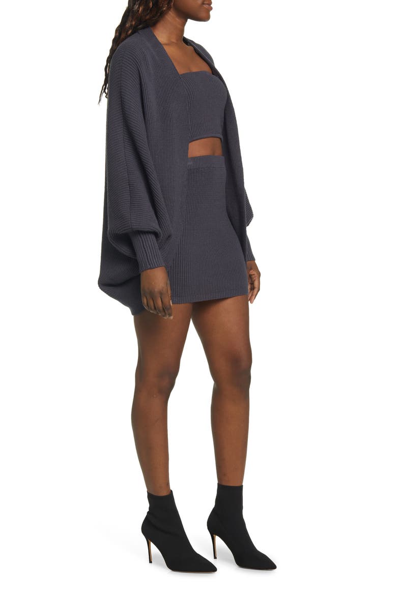 These Warm Feelings 3-Piece Knit Set, Alternate, color, WASHED NAVY