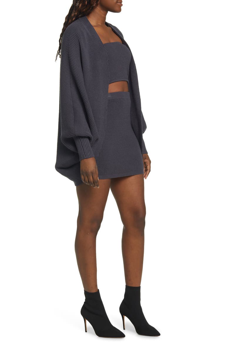 Lulus These Warm Feelings 3-Piece Knit Set, Alternate, color, 