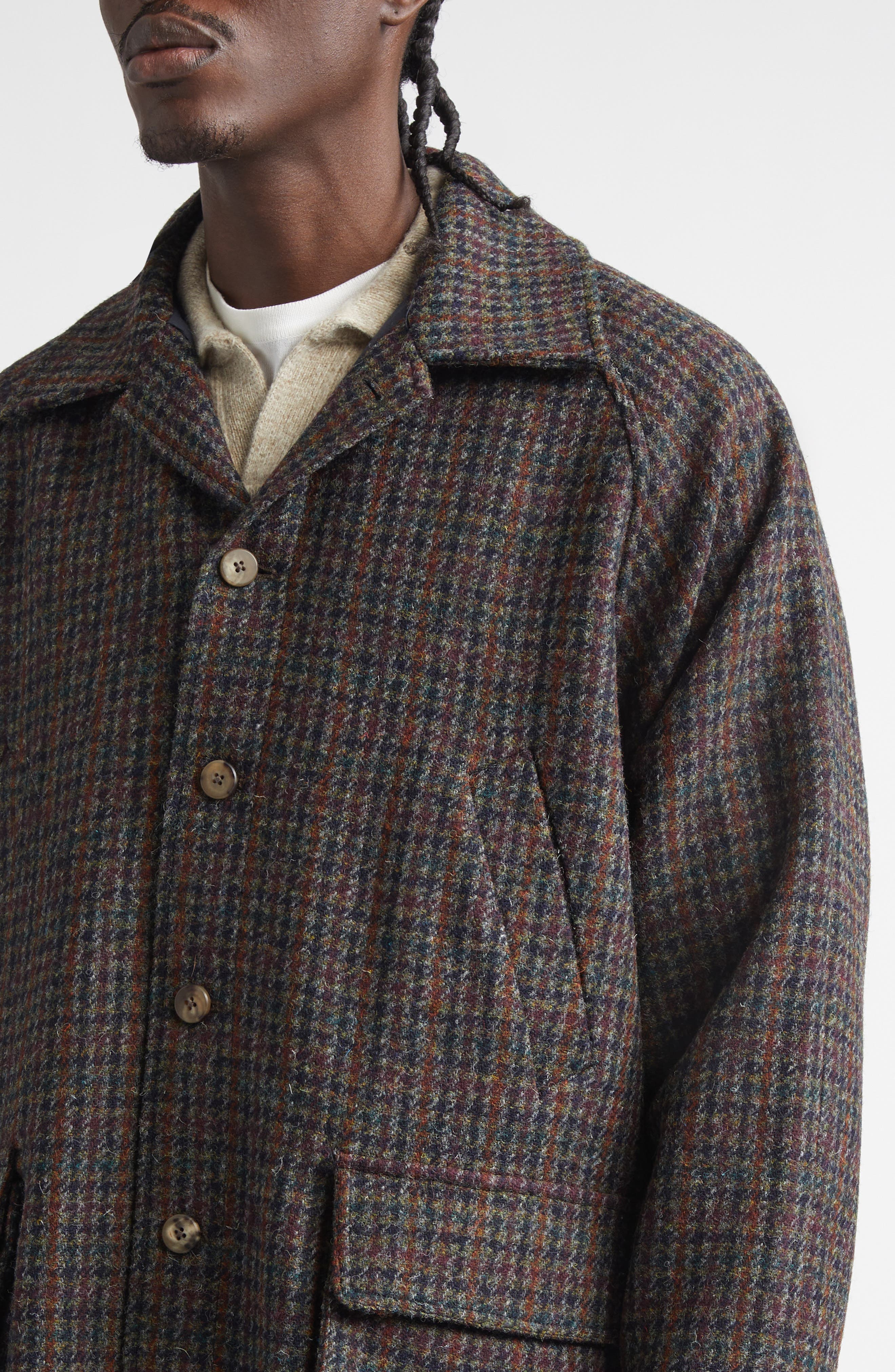 Forest Houndstooth Wool Tweed Jacket (Men) | Nordstrom