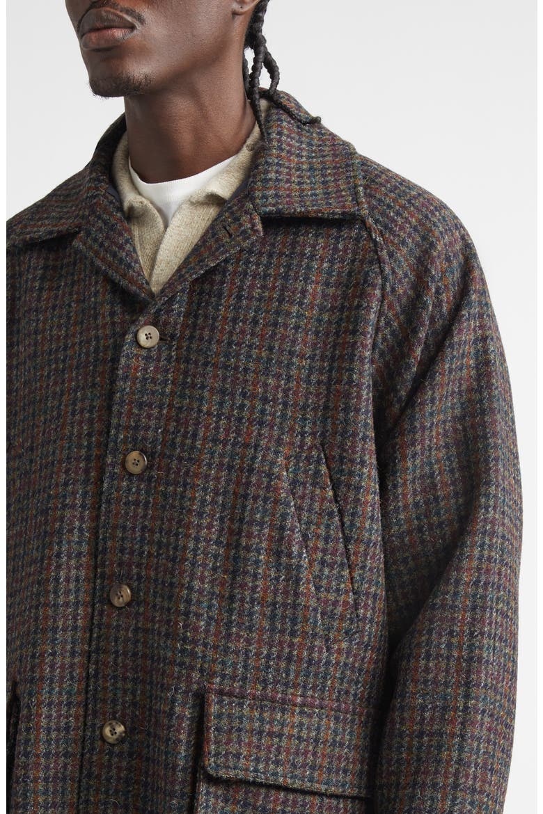 De Bonne Facture Forest Houndstooth Wool Tweed Jacket (Men