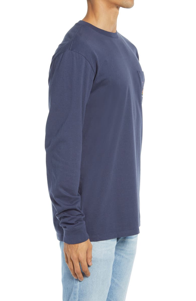 vineyard vines Men's Flying Through the Night Long Sleeve Pocket Graphic Tee, Alternate, color, 