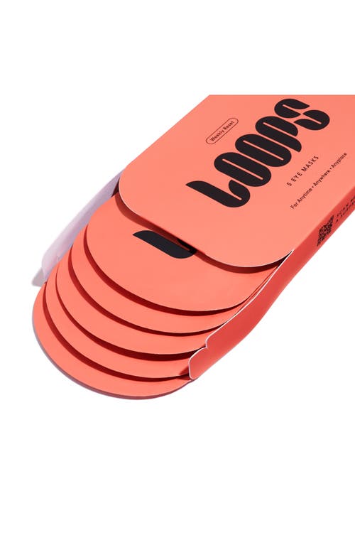 LOOPS LOOPS WEEKLY RESET 5-PACK EYE MASKS