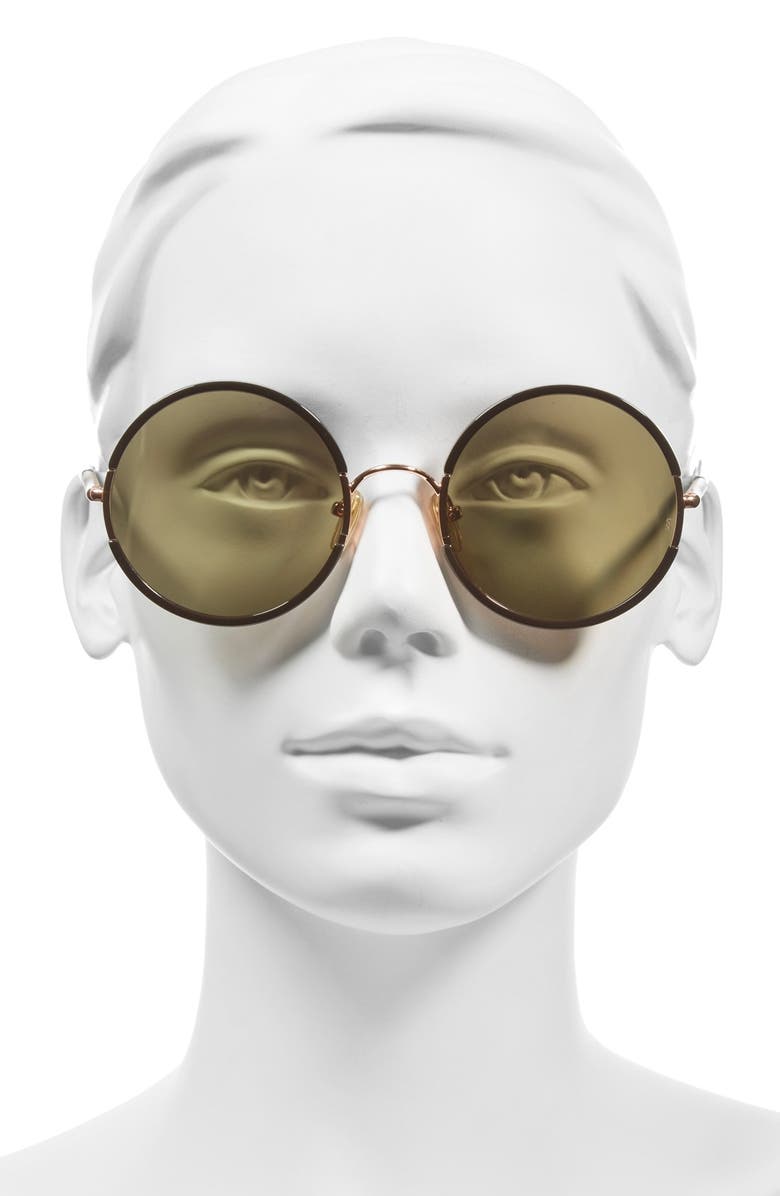 SUNDAY SOMEWHERE 'Yetti' 53mm Round Sunglasses, Alternate, color, 