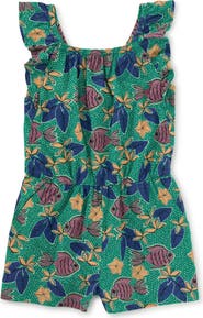 Tea Collection Ruffle Strap Romper