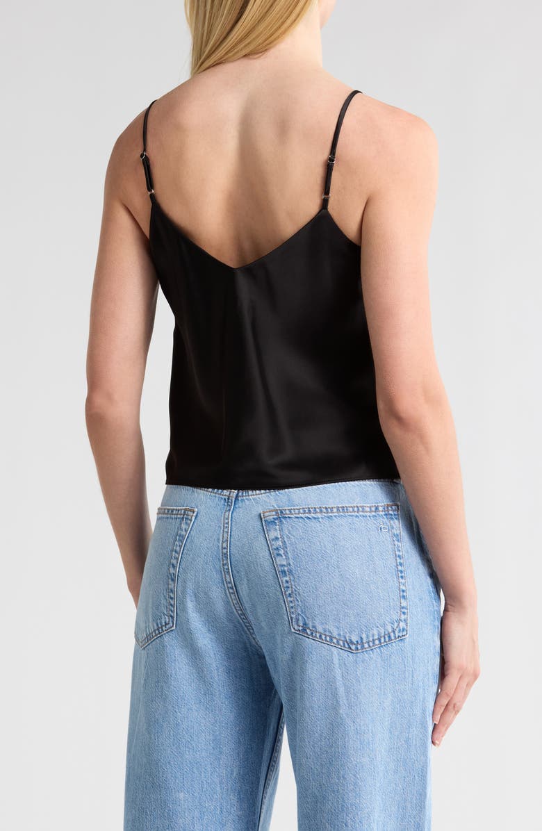 rag & bone Samantha Camisole, Alternate, color, Black