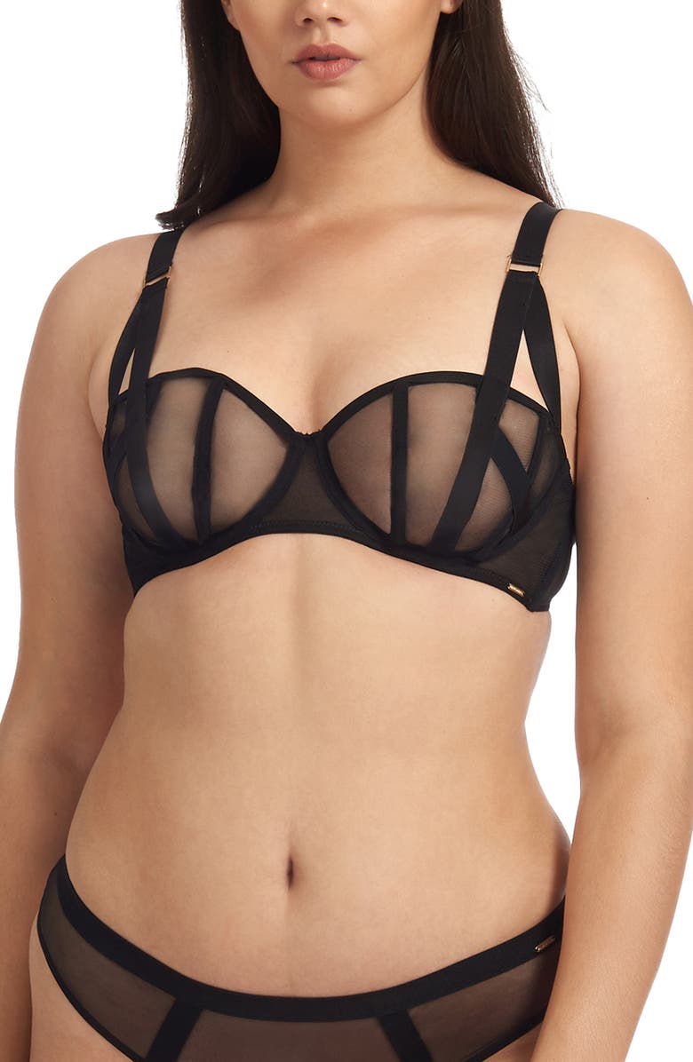 Bluebella Karolina Balconette Bra, Alternate, color, 