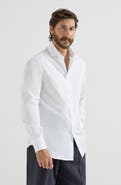 Brunello Cucinelli Spread collar shirt