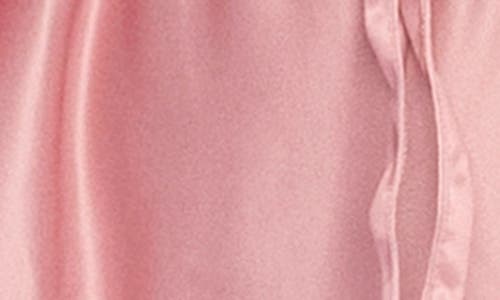 Mapalé Mapale Cutout Satin & Lace Teddy In Rose