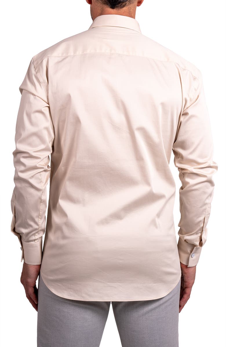 Maceoo Blacklabel Softstretch Ascension Button-Up Shirt, Alternate, color, Beige
