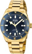 GEVRIL Yorkville Swiss Automatic Bracelet Watch, 43mm