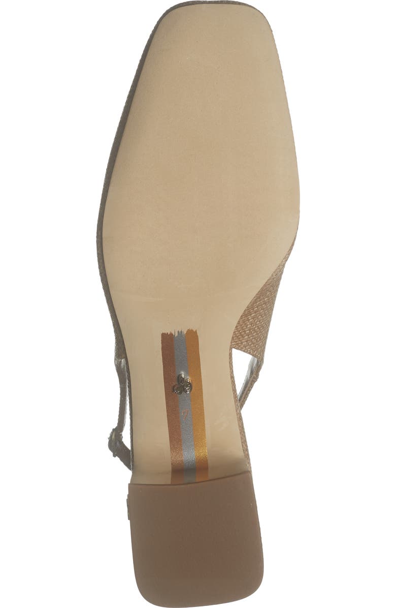 Sam Edelman Terra Slingback Pump, Alternate, color, Bufftan