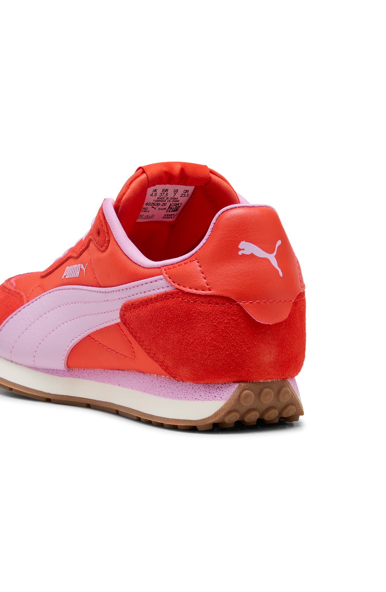 St Miler Rose Sneaker, Alternate, color, RED FLASH/ MAUVE GLOW/ GUM
