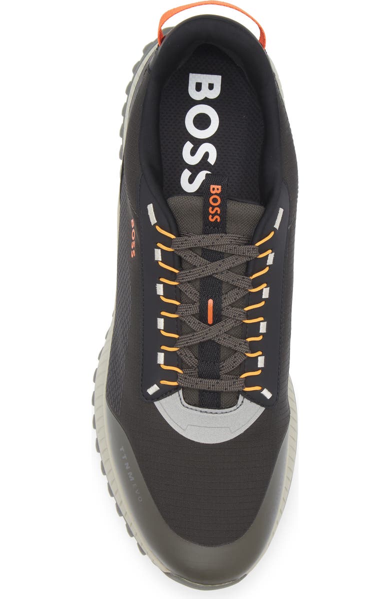 BOSS TTNM Evo Runn Gore-Tex<sup>®</sup> Trainer Sneaker, Alternate, color, Charcoal