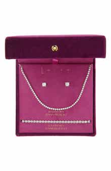 Leith 3-Piece CZ Tennis Jewelry Set