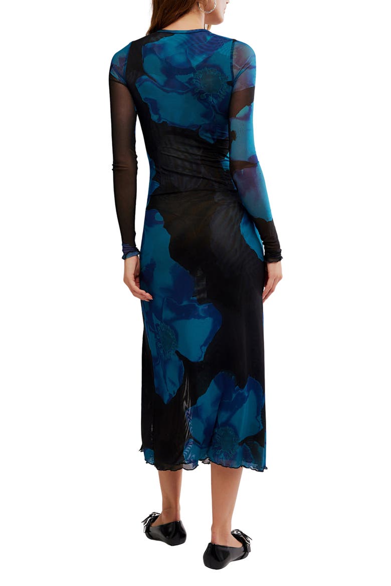 Gianni Print Long Sleeve Maxi Dress, Alternate, color, NIGHT COMBO