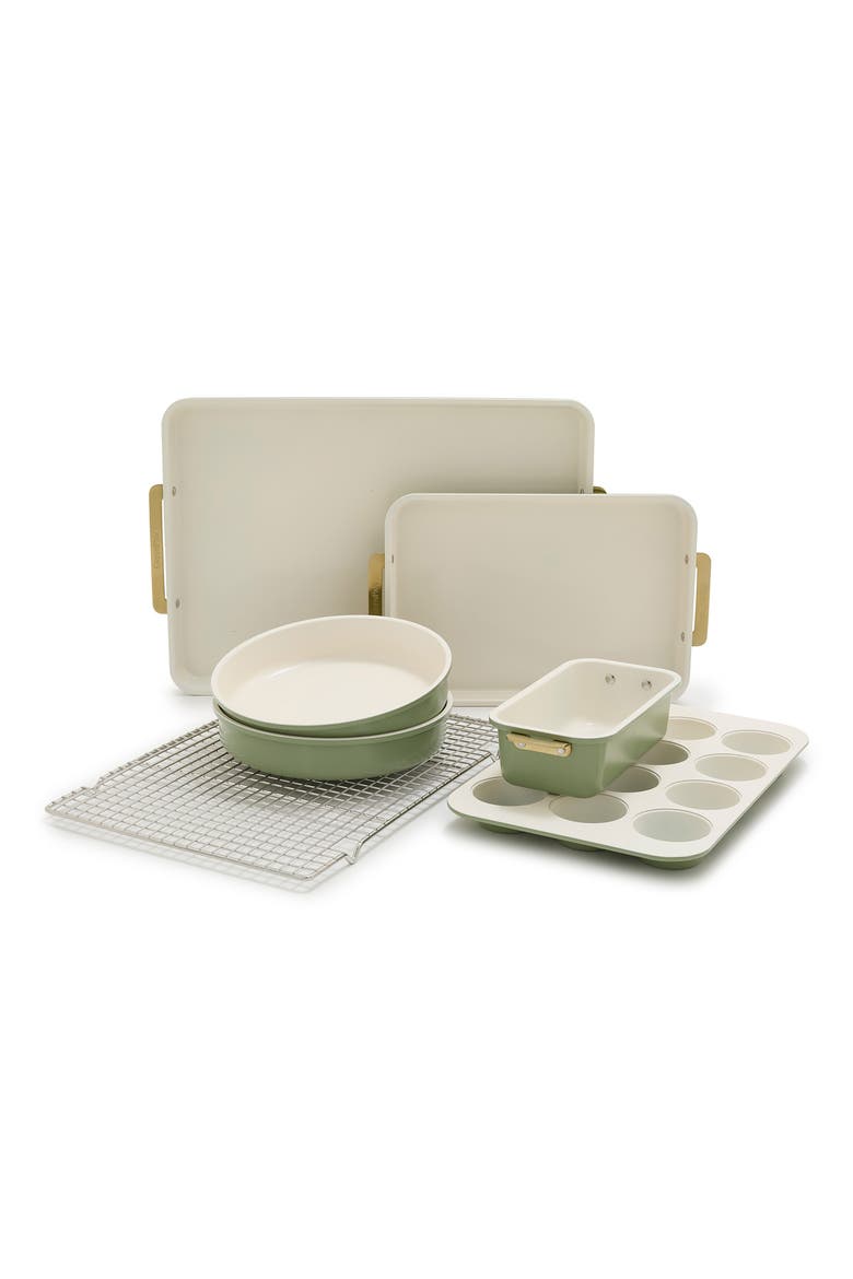 Reserve 7-Piece Bakeware Set, Main, color, SAGE