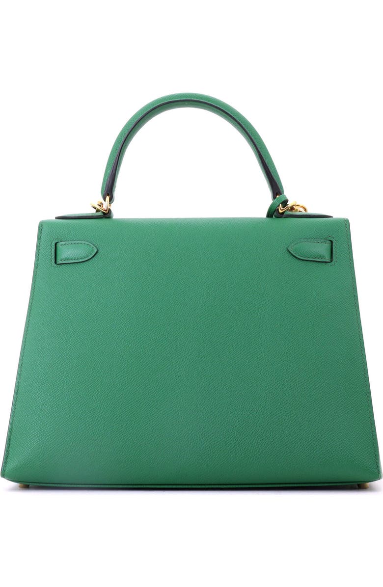 Pre-Owned Hermes Kelly Handbag Green Epsom with Gold Hardware 28, Alternate, color, Cactus