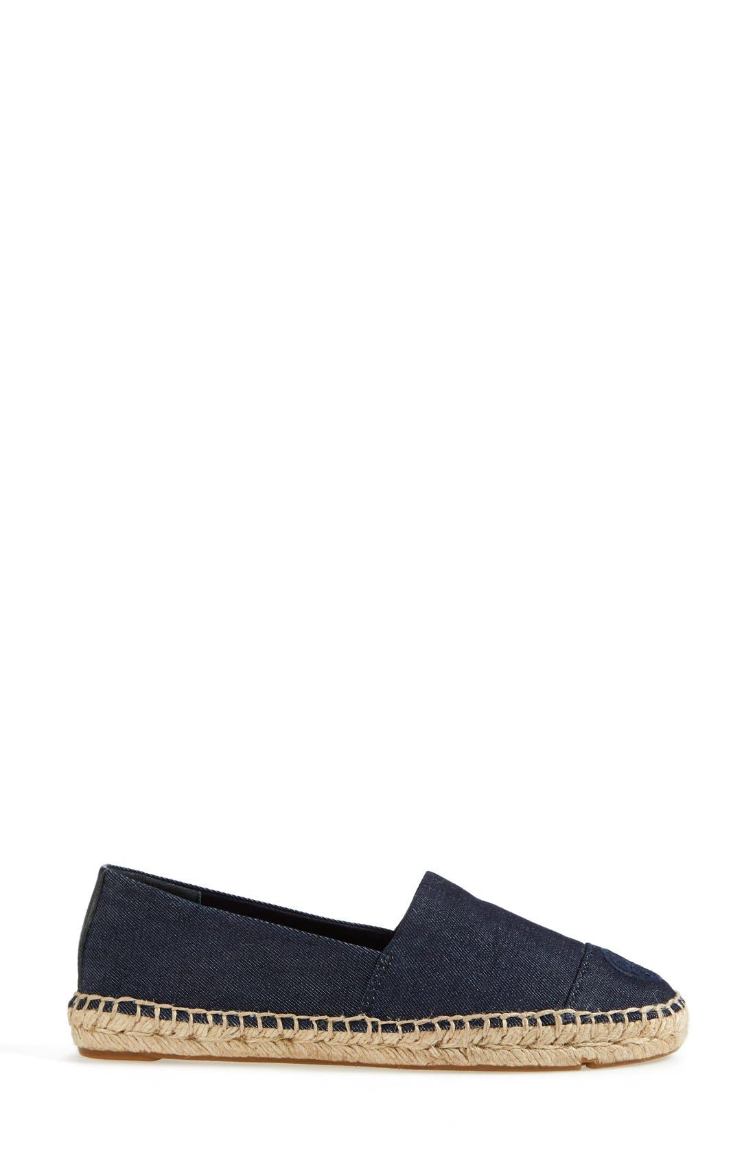 Denim Espadrille, Alternate, color, DENIM