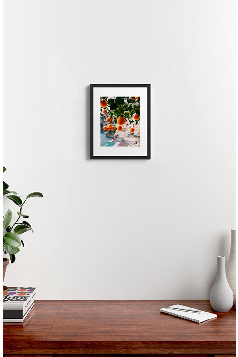 Alam Framed Wall Art, Alternate, color, ORANGE