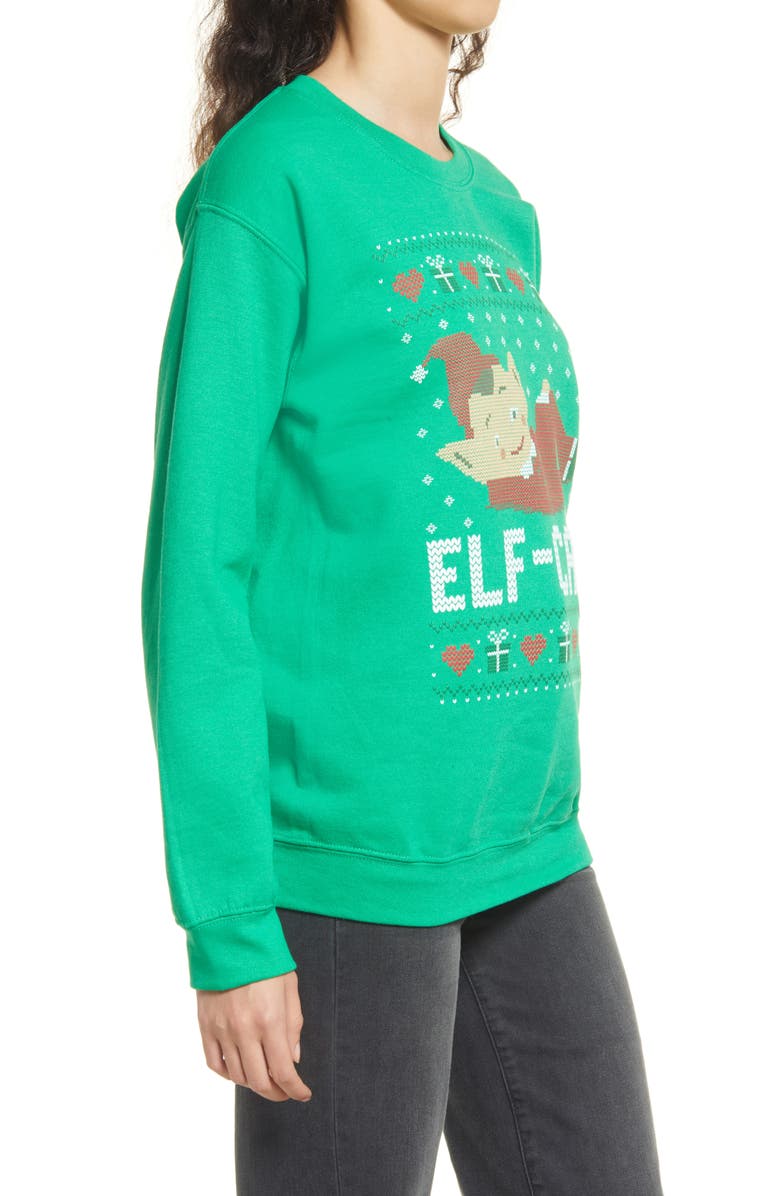 PHENOMENAL Elf Care Crewneck Sweatshirt, Alternate, color, 