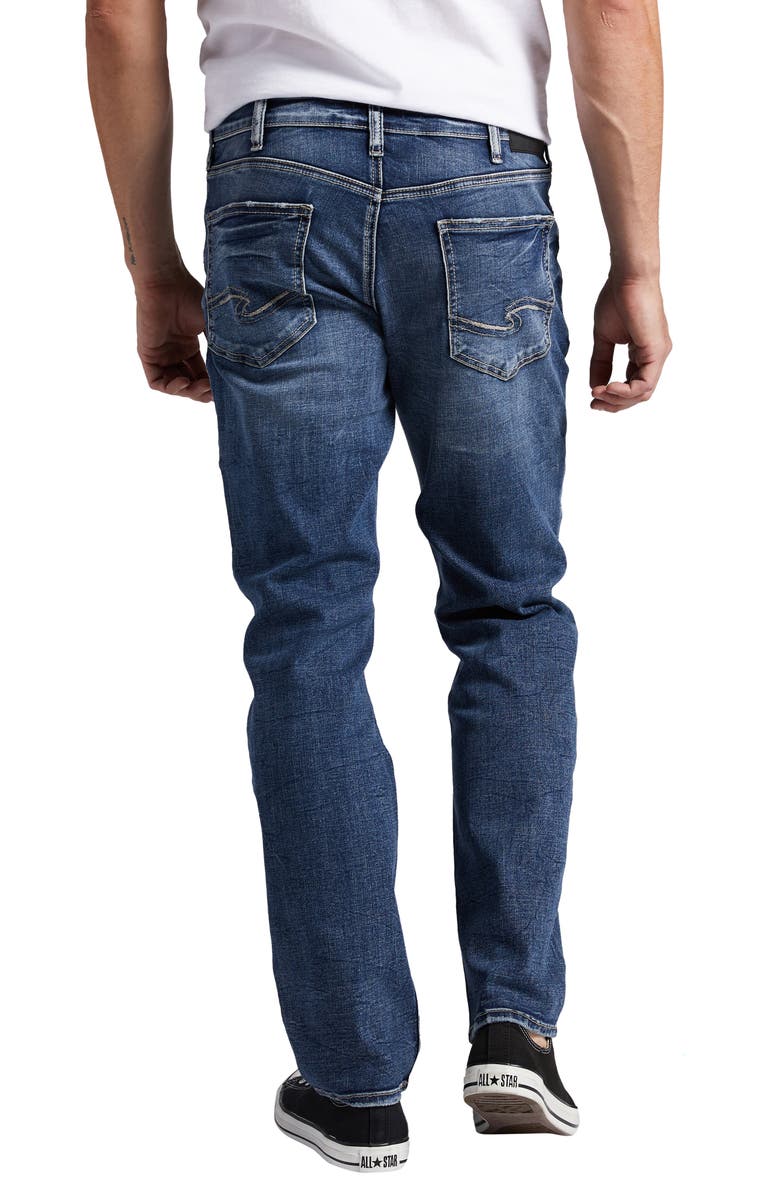 Silver Jeans Co. Eddie Athletic Fit Tapered Jeans, Alternate, color, 