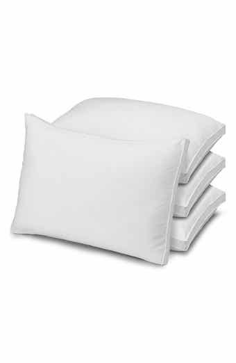 ELLA JAYNE HOME Overstuffed Luxury Plush Med/Firm Gel Filled Side/Back Sleeper Pillow - Set of 4