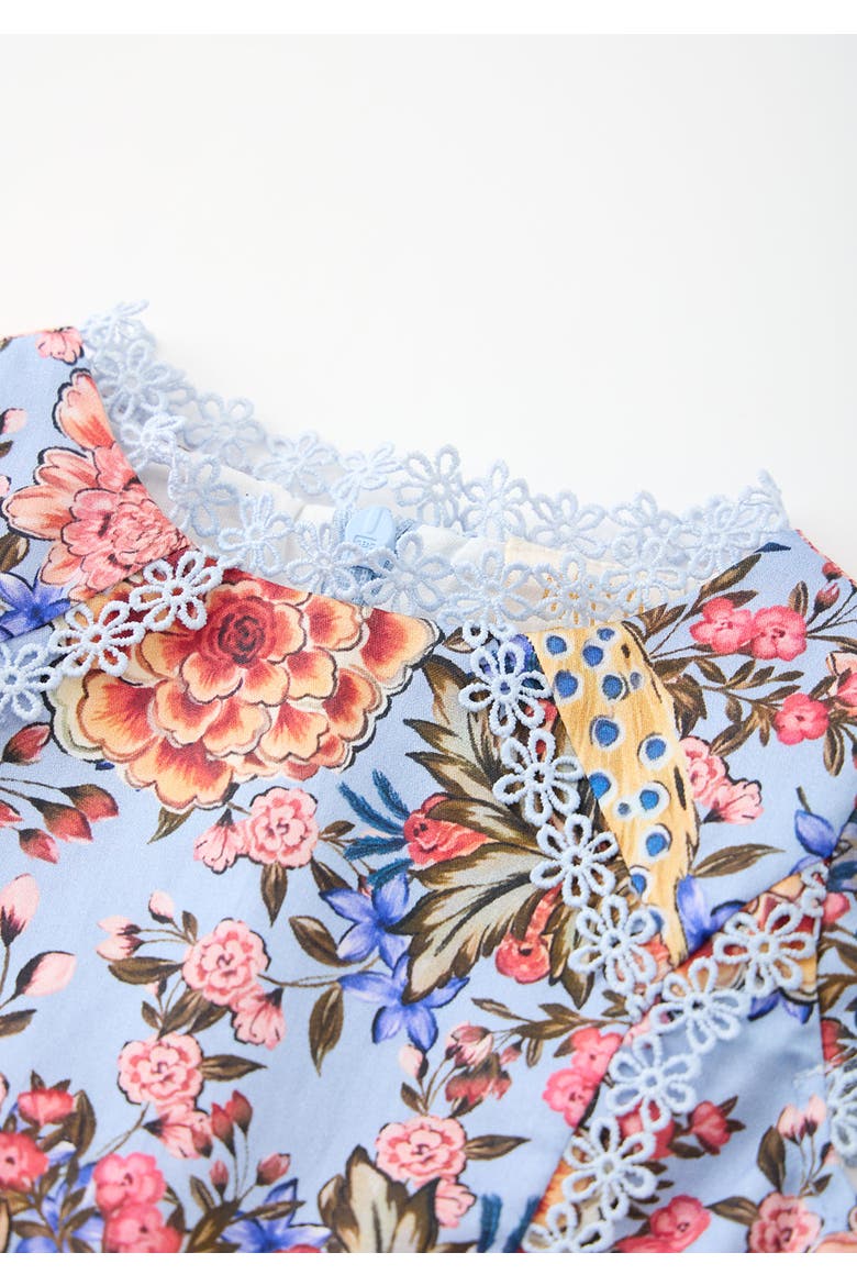 Iliana Cotton Mini Dress, Alternate, color, Floral