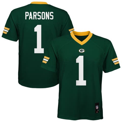 Youth Micah Parsons Green Green Bay Packers Replica Jersey