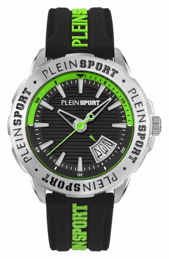 Rampage Silicone Strap Watch, 44mm