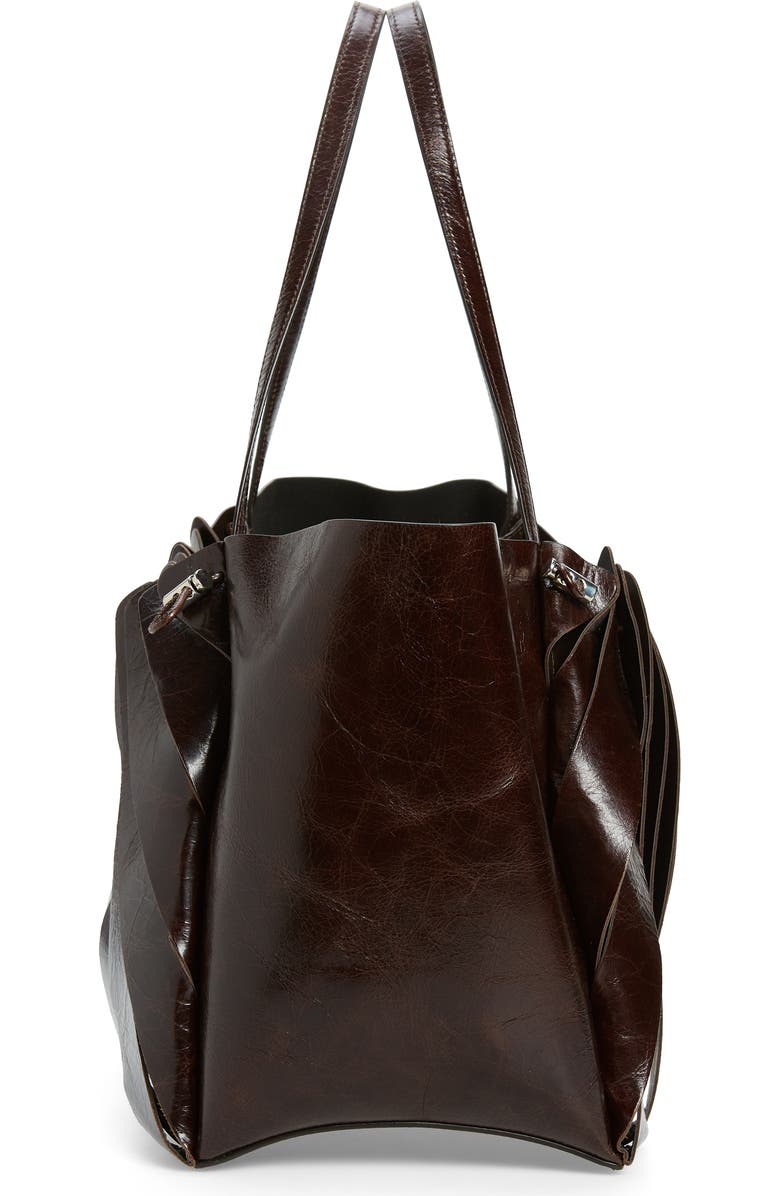 Coperni Cabas Petal Leather Tote, Alternate, color,