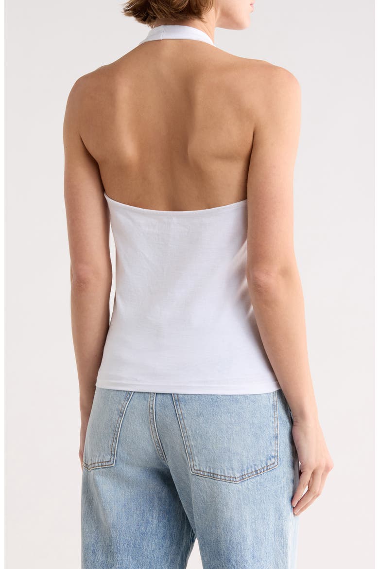 89 Graphic Halter Tank, Alternate, color, WHITE