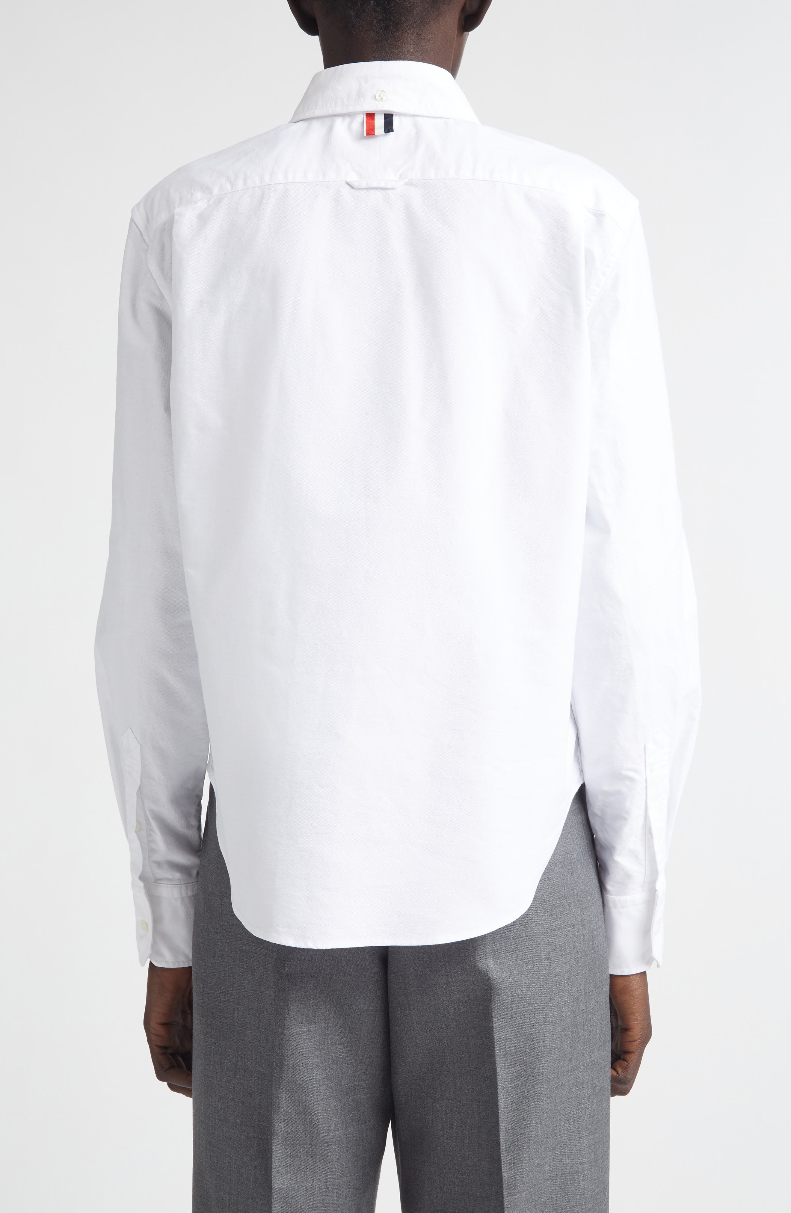 Embroidered Cotton Poplin Button-Down Shirt - image 2