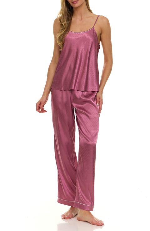 Jamie 2.0 3-Piece Pin Dot Travel Pajamas