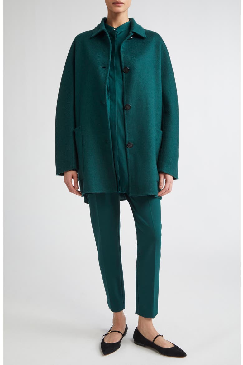 Pegno Slim Fit Jersey Ankle Pants, Alternate, color, DARK GREEN