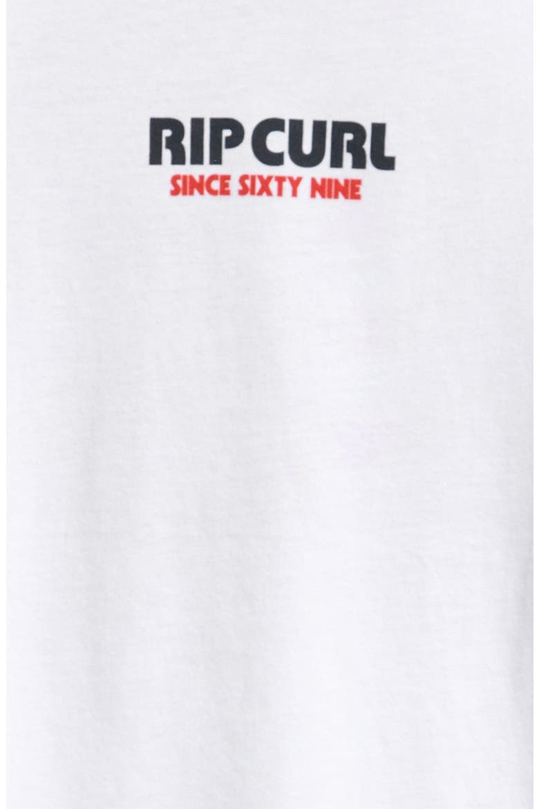Surf Revival Sunset Cotton Graphic T-Shirt, Alternate, color, WHITE