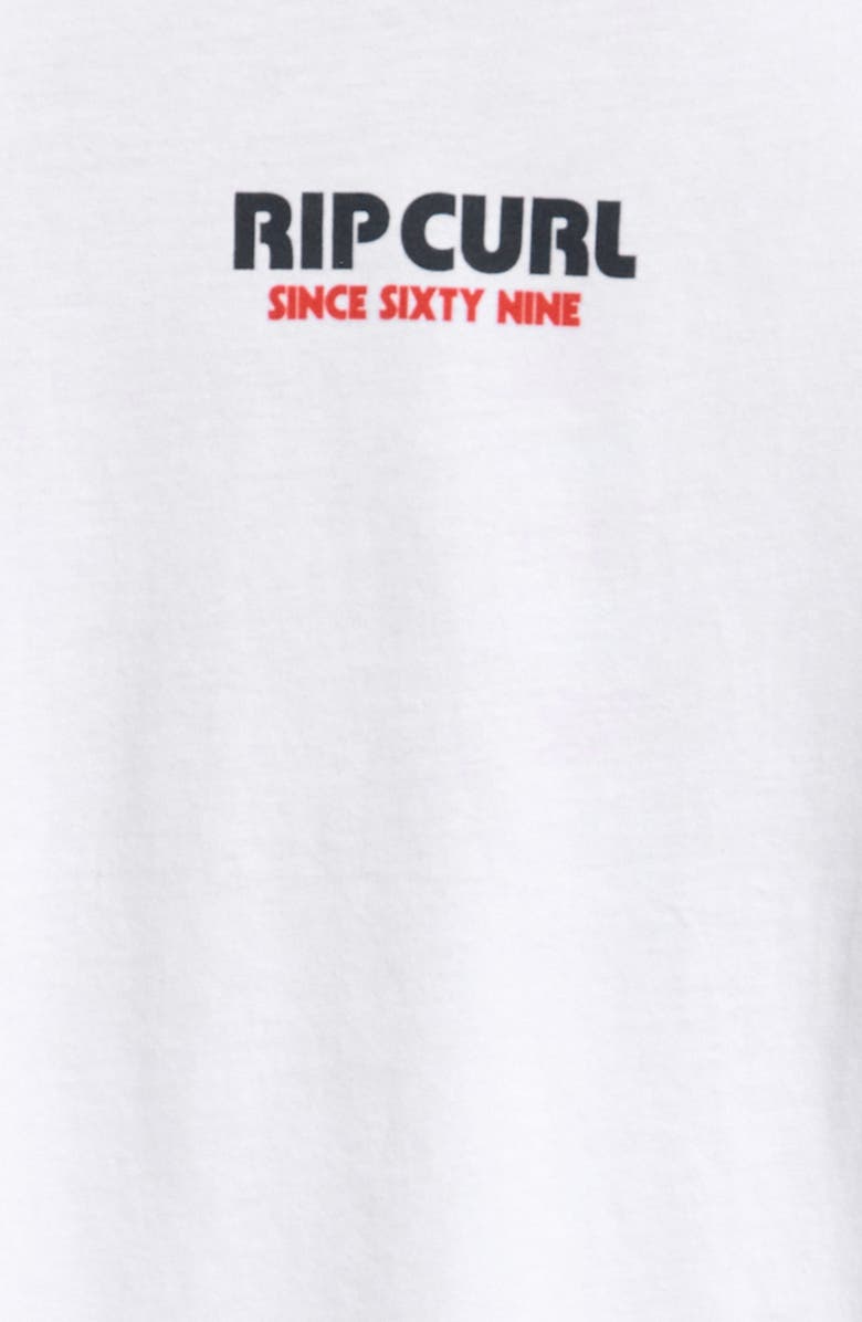 Rip Curl Surf Revival Sunset Cotton Graphic T-Shirt, Alternate, color, White