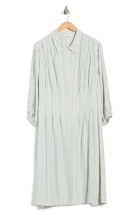 Tiered Shirtdress (Plus)