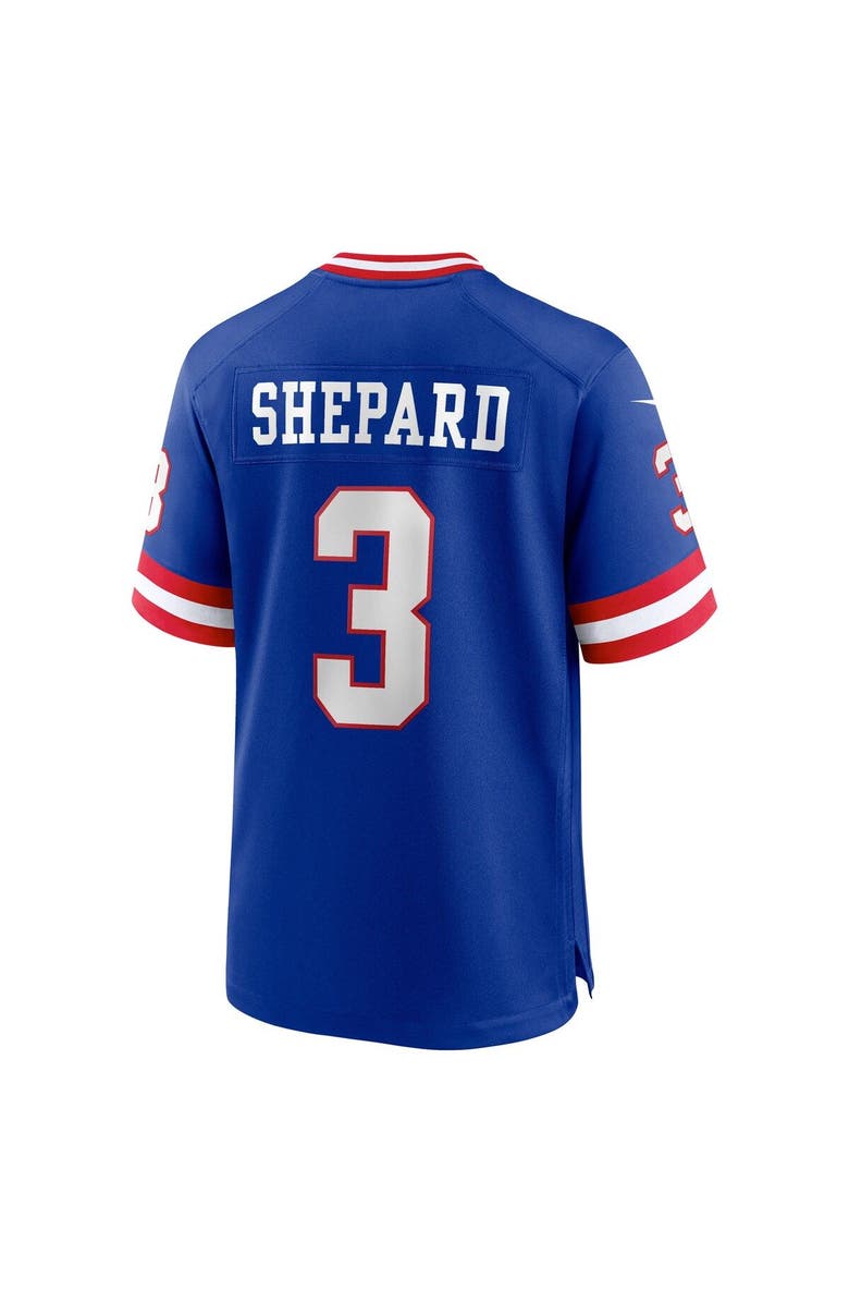 Nike Men's Nike Sterling Shepard Royal New York Giants Classic Player Game Jersey, Alternate, color,