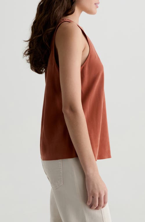Ag Nicola Scoop Tank In Red