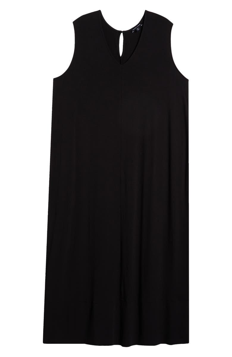 Universal Standard Claremont Midi Shift Dress, Alternate, color, Black