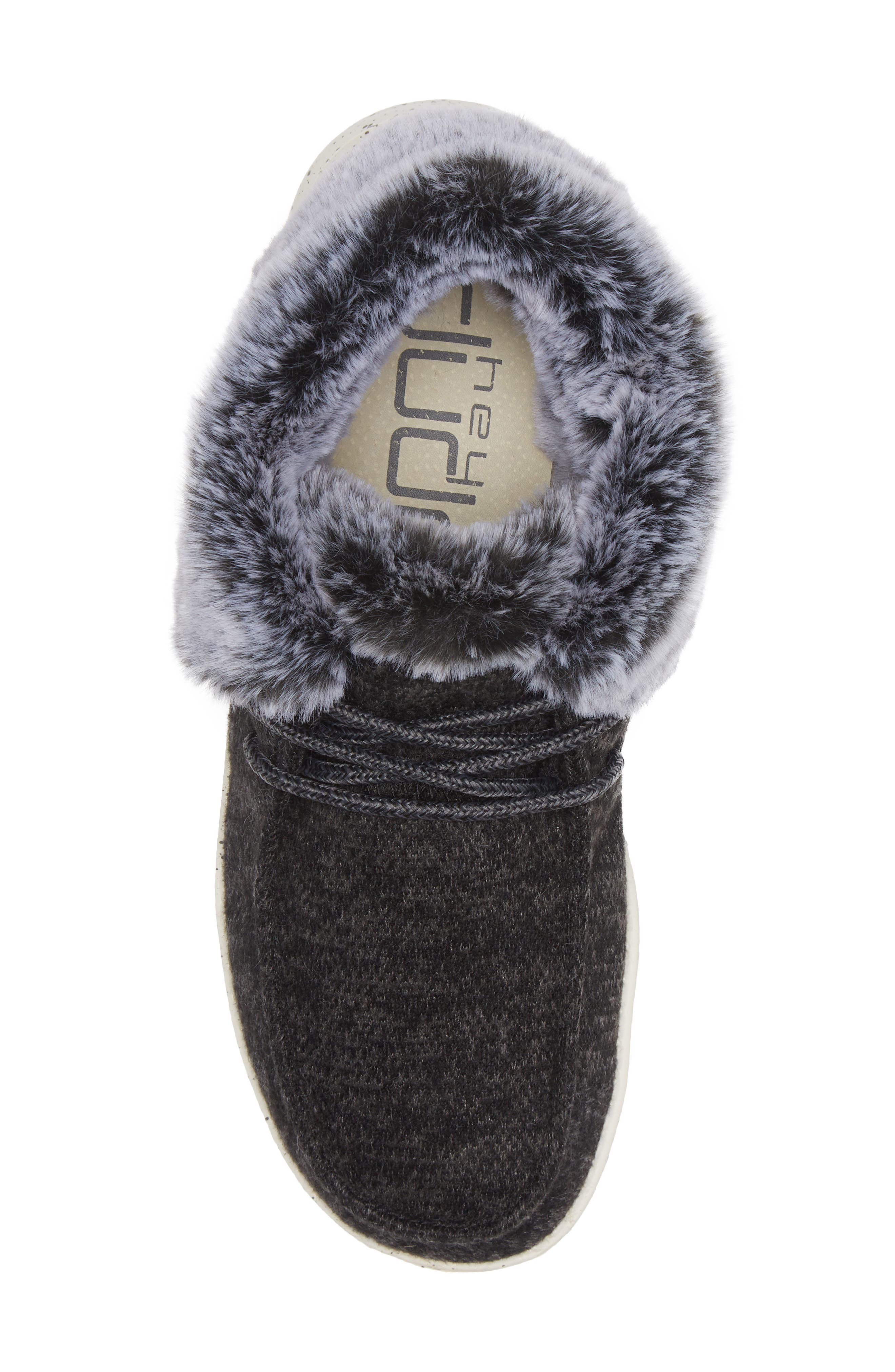 Hey Dude Britt Faux Fur Ankle Boot, Alternate, color, 