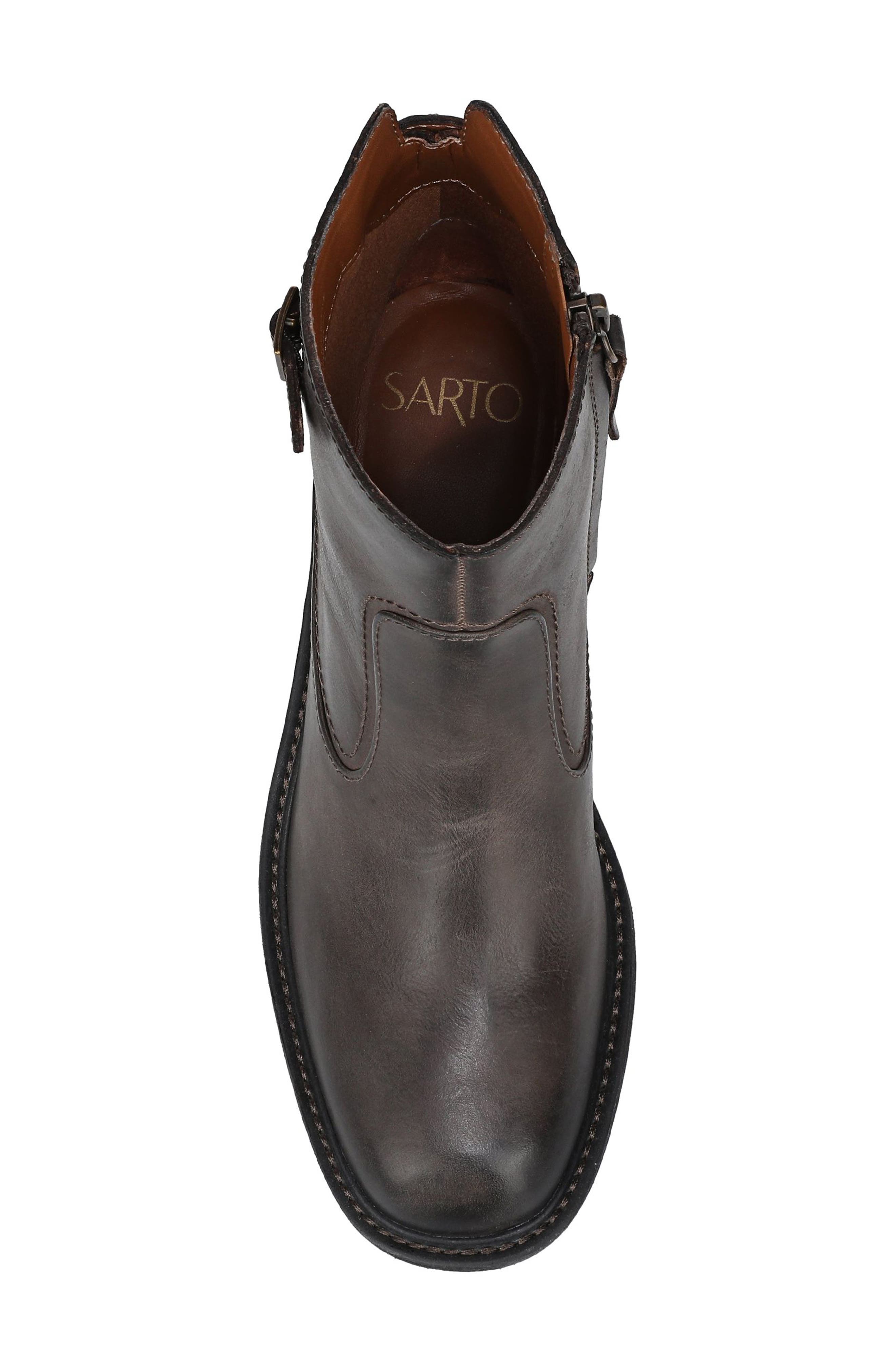 Nylea Bootie, Alternate, color, BROWN
